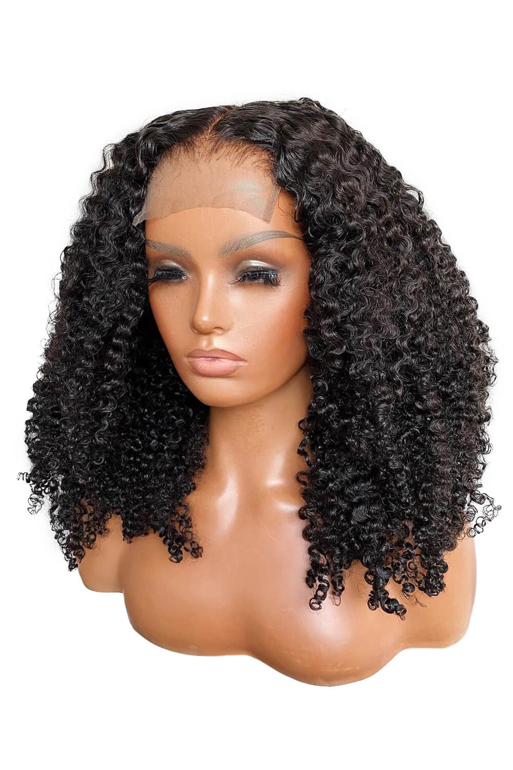 Virgin Hair 18" 5x5 hd deep curly wig