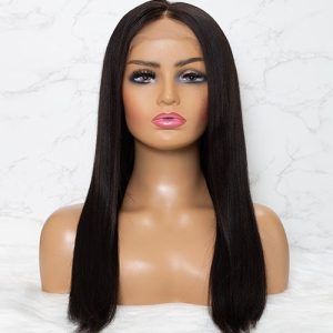 Virgin Hair 18″ 13X4 Lace HD Straight Wig