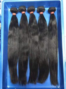 Raw Peruvian Straight Hair Weave 16" 18" 20"