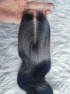 Raw Virgin Body Wave Lace Closure 5×5 14”