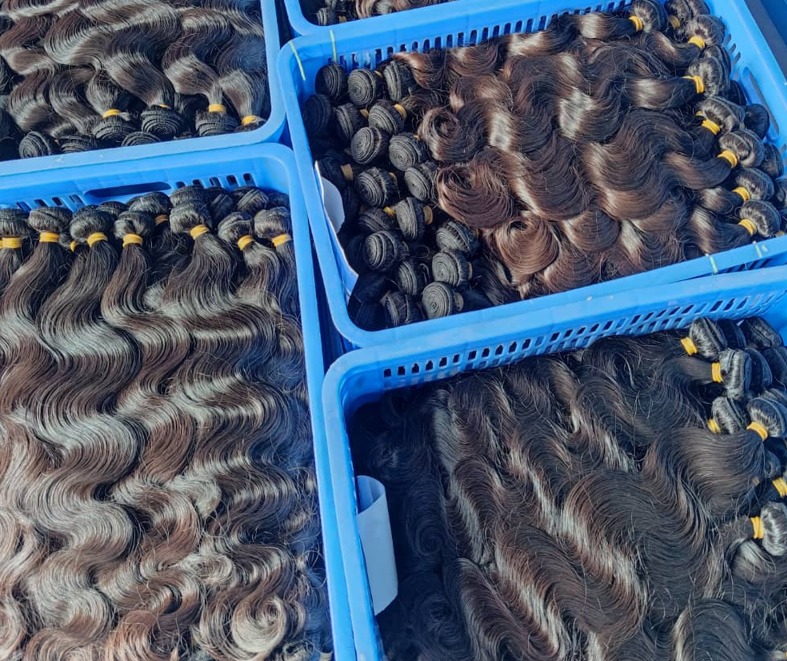 Raw Virgin Indian Temple Hair Body Wave Bundle - Image 2