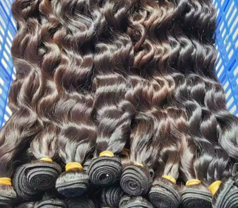 Raw Virgin Indian Temple Hair Body Wave Bundle