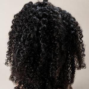 Jerry Curly Wig Virgin Hair 18inch 5x5 HD lace