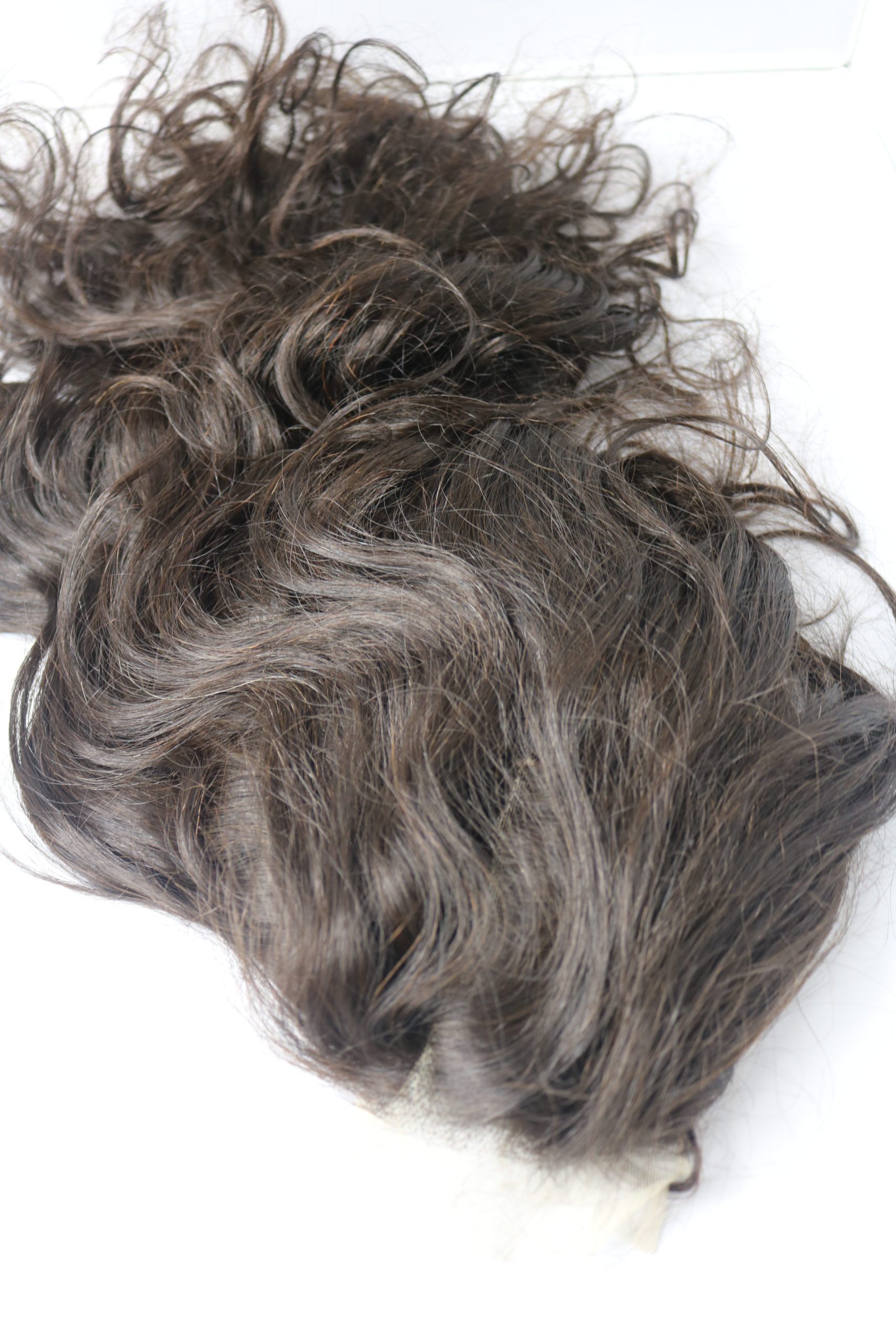 Mink hair 20″ 4×4 transparent lace loose wave wig - Image 2