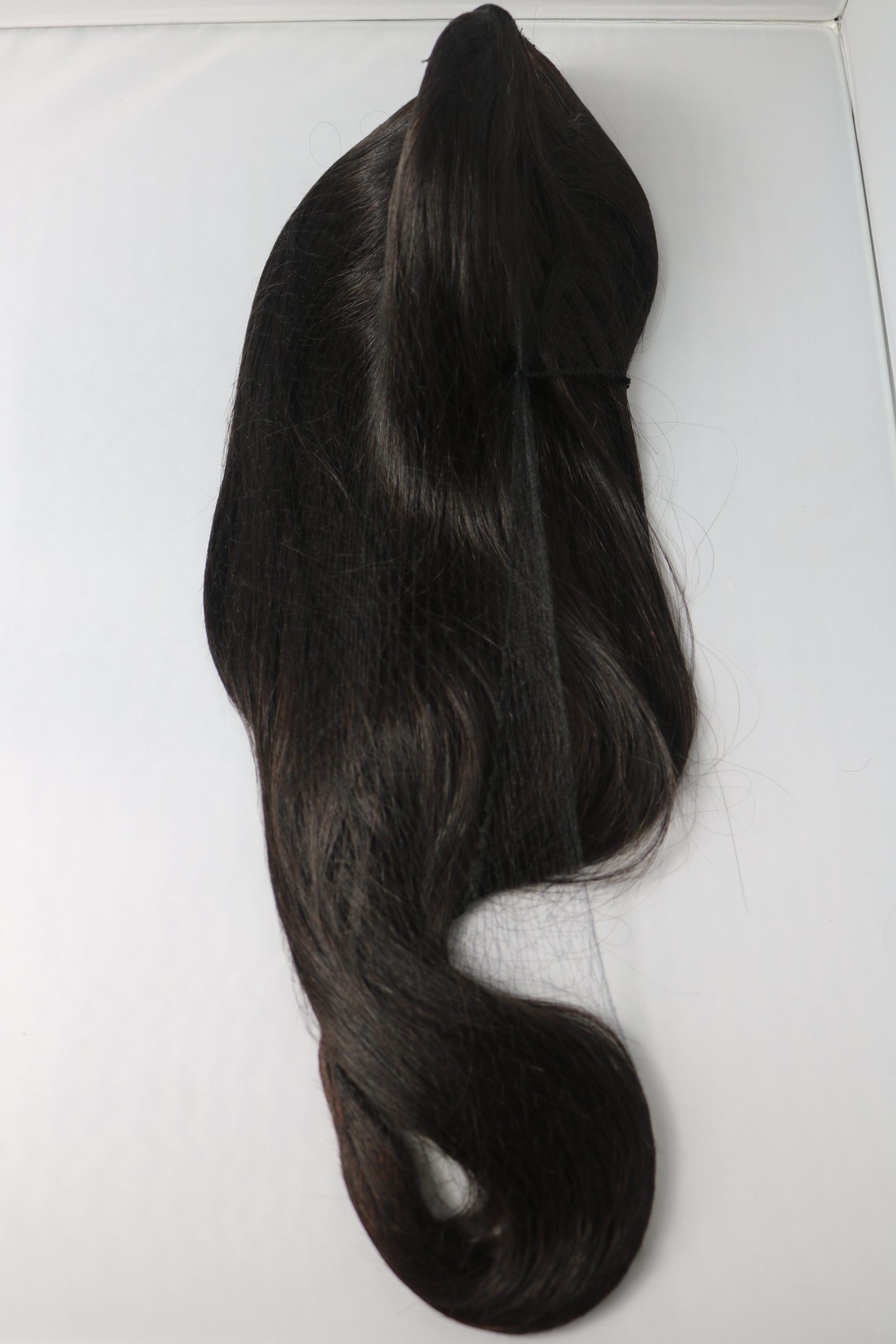 Mink Hair 22" v part wig straight
