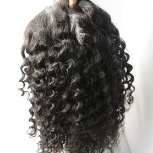 Virgin Hair 16" 5x5 hd deep wave wig