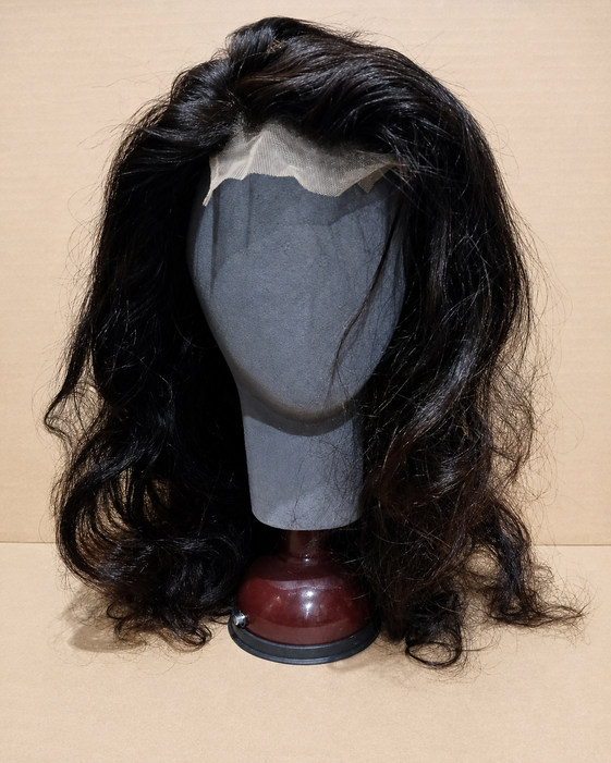 Mink hair 20″, 4×4 transparent lace, loose wave wig - Image 6
