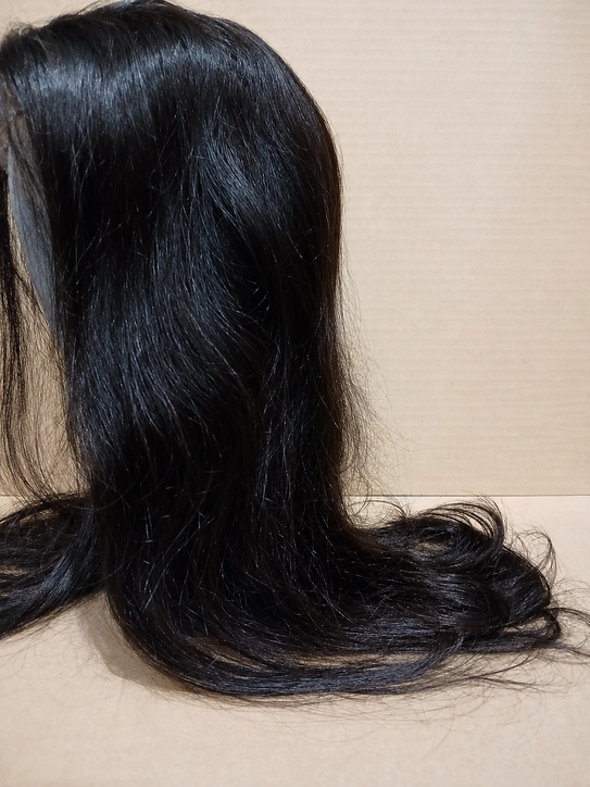 Virgin Hair 20″ 13X4 HD Lace Natural Straight Wig - Image 4
