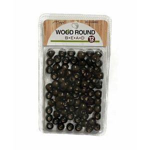 Wood Round Bead