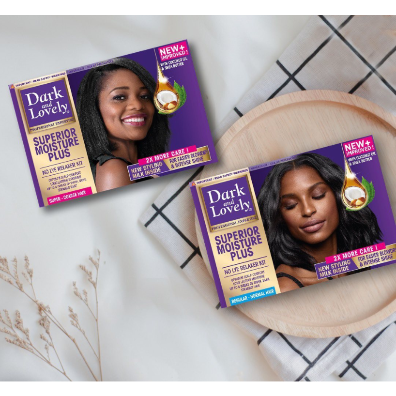 DARK AND LOVELY No lye Relaxer Kit - Image 2