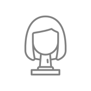 Mink Hair 12" 13x4 straight wig