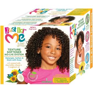 JUST FOR ME Texture Softener No-Lye system