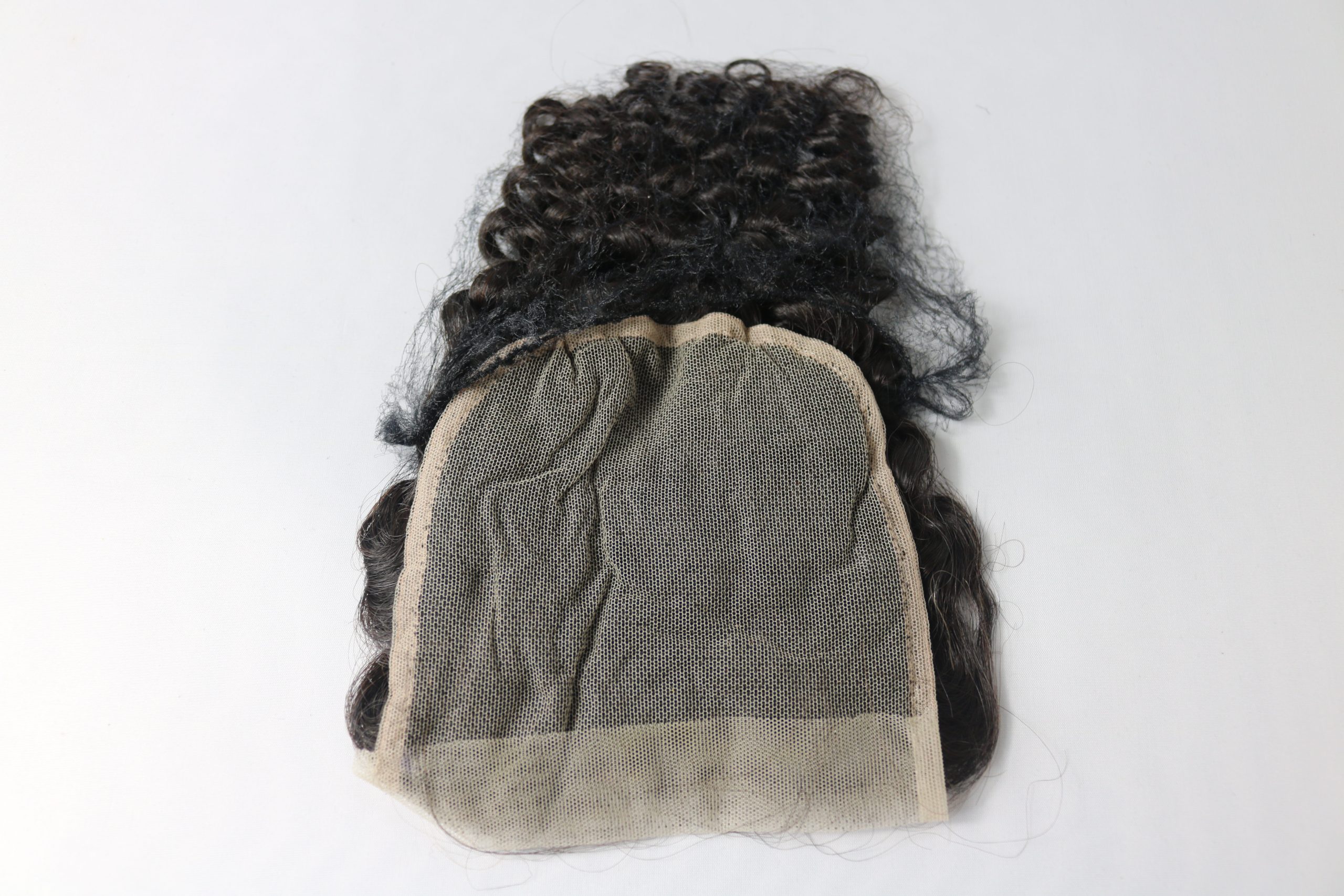 RAW HAIR 5X5 16” DEEP CURLY TRANSPARENT LACE - Image 2