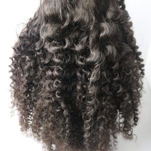 VIRGIN HAIR 18" 4x4 HD JERRY CURLY WIG"