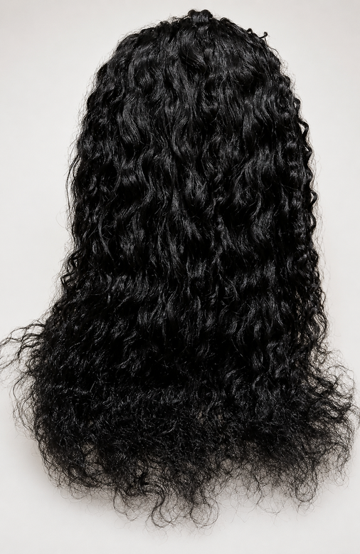 Virgin Hair Glueless Lace Curly wig - Image 3