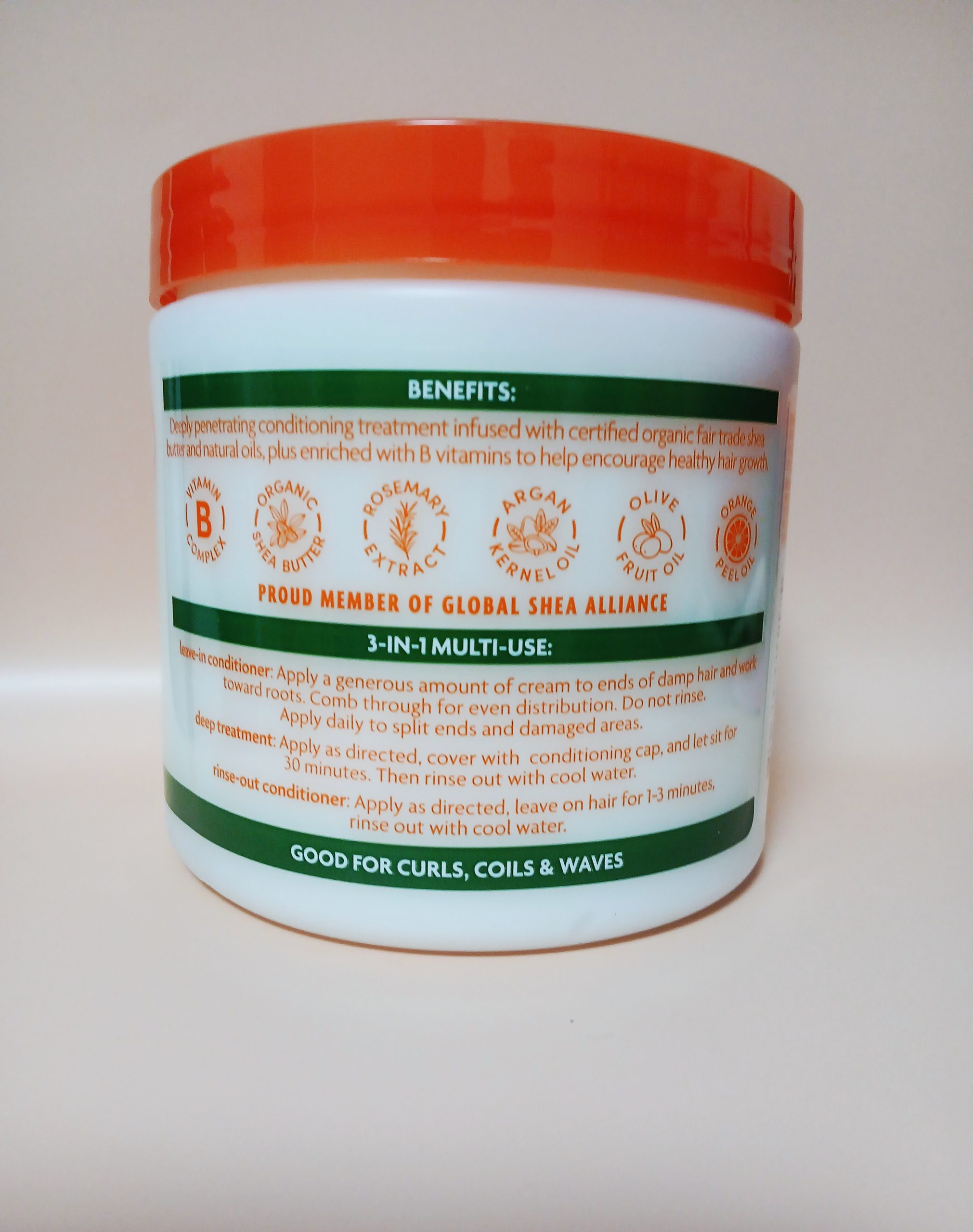 Cantu Argan Oil Leave-in Conditioning Repair Cream - Image 2